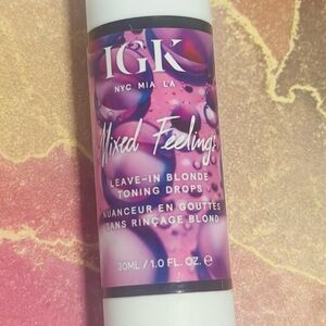 IGK Mixed Feelings Leave-In Blonde Toning Drops - Purple
